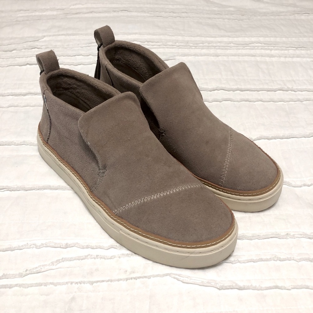 TOMS Paxton Moccasins Slip On Booties
